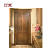 Porte d&#39;entrée en bois massif de luxe